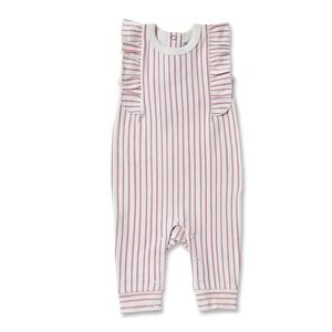 PEHR SLEEVELESS RUFFLE ROMPER